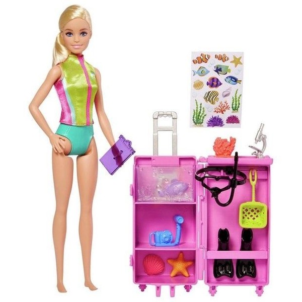 Lalka Barbie Kariera Biolożka