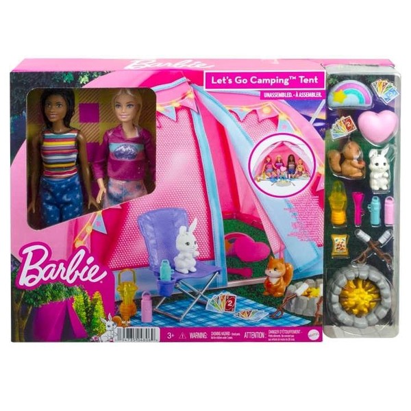 Lalki Barbie Namiot kempingowy