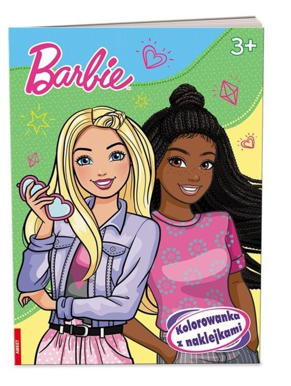 Barbie Kolorowanka z naklejkami