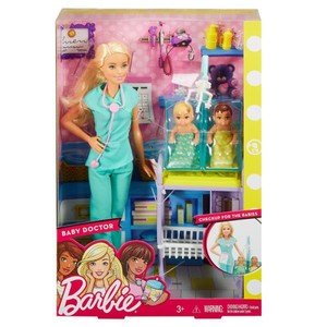Barbie Lalka Lekarz Pediatra DHB63