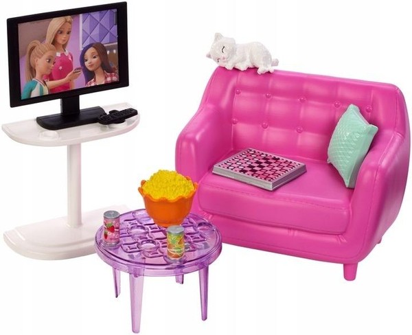 Barbie Mebelki Wyposażenie do domu FXG33 FXG36