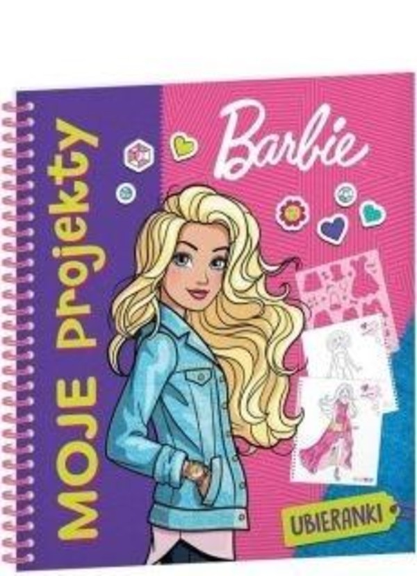 Barbie Moje projekty Ubieranki