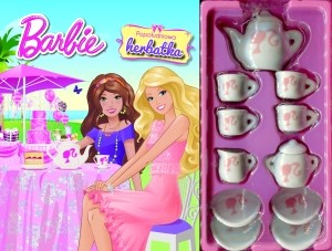 Barbie Popołudniowe herbatka Serwis do herbaty + puzzle