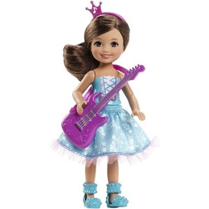 Barbie Lalka Rockowa Księżniczka Chelsea z gitarą