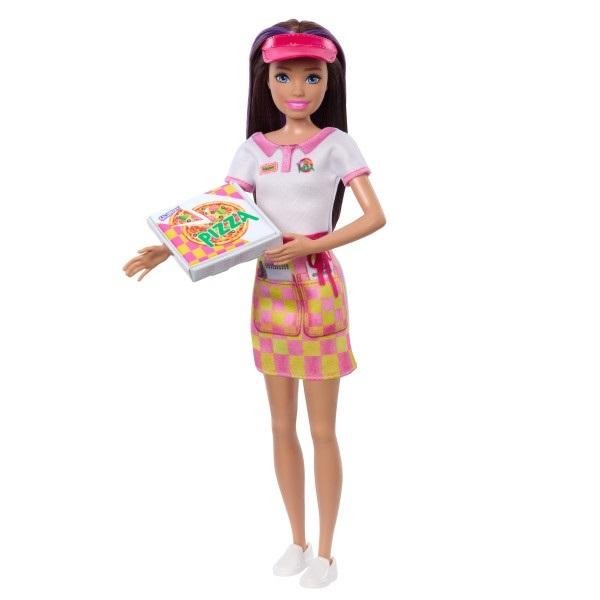 Lalka Barbie Skipper Pierwsza praca Dostawczyni pizzy