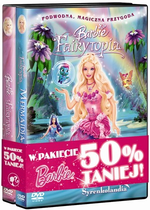 Barbie Syrenkolandia + Barbie Wróżkolandia (Pakiet Barbie)