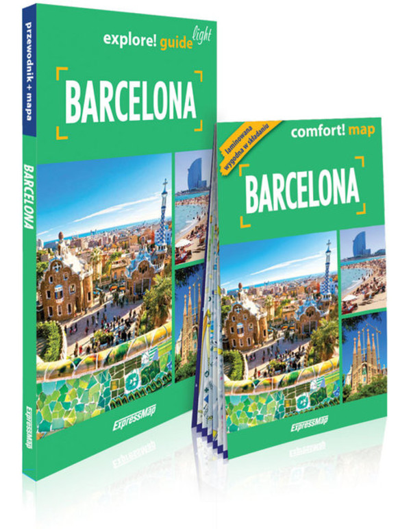Barcelona 2w1: przewodnik i mapa