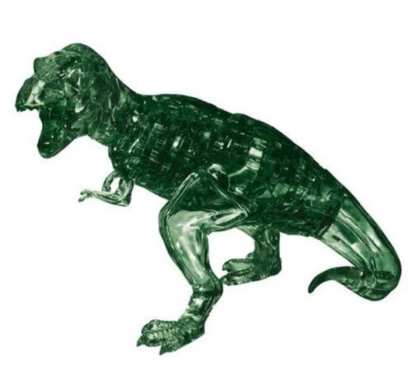 Crystal Puzzle Dinozaur T-rex zielony 3D