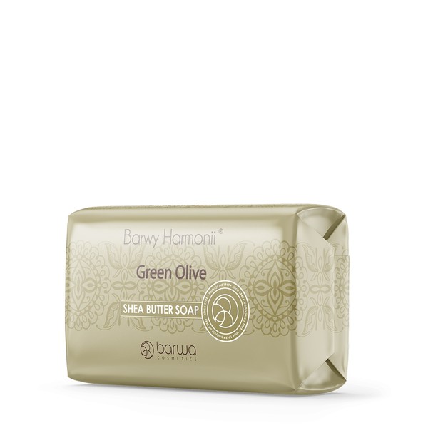 Barwy Harmonii Mydło w kostce Green Olive