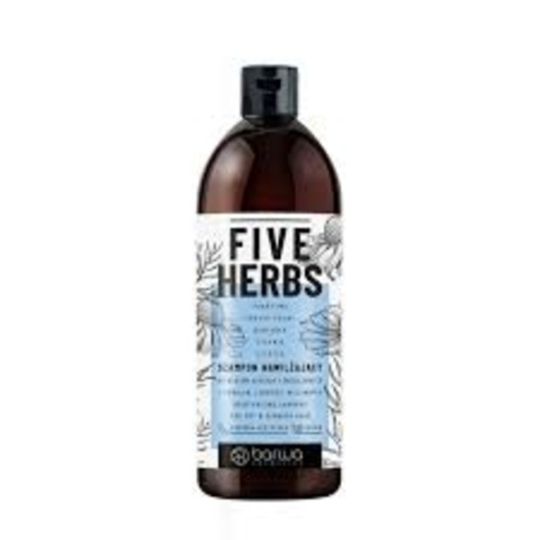 Five Herbs Szampon nawilżający - do włosów suchych i zniszczonych
