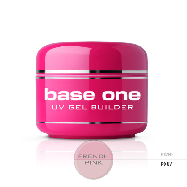 Base One French Pink Budujący żel do paznokci