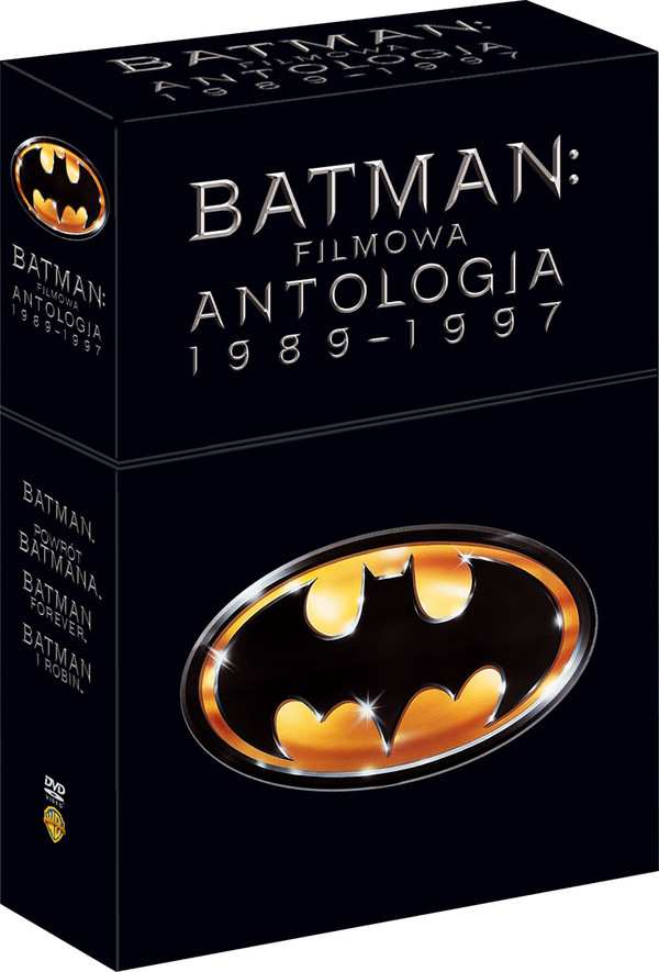 Batman Antologia Batman, Powrót Batmana, Batman Forever, Batman i Robin