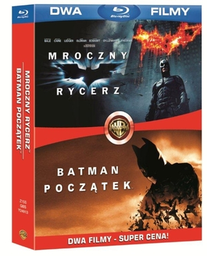Batman początek / Batman: Mroczny Rycerz Pakiet Blu-Ray