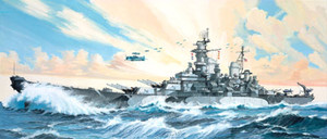 Battleship USS Missouri Skala 1:535