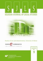 Silesian Journal of Legal Studies. Vol. 9 - pdf
