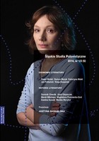 Śląskie Studia Polonistyczne 2014, nr 1/2 (5): Ekonomie literatury / Historie Literatury. Prezentacje: Justyna Bargielska - pdf
