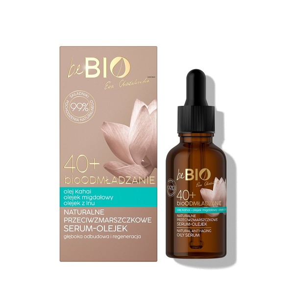 bioOdmładzanie 40+ Naturalne przeciwzmarszczkowe serum-olejek do twarzy