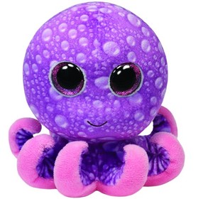 Beanie Boos Legs fioletowa ośmiornica średnia 24 cm