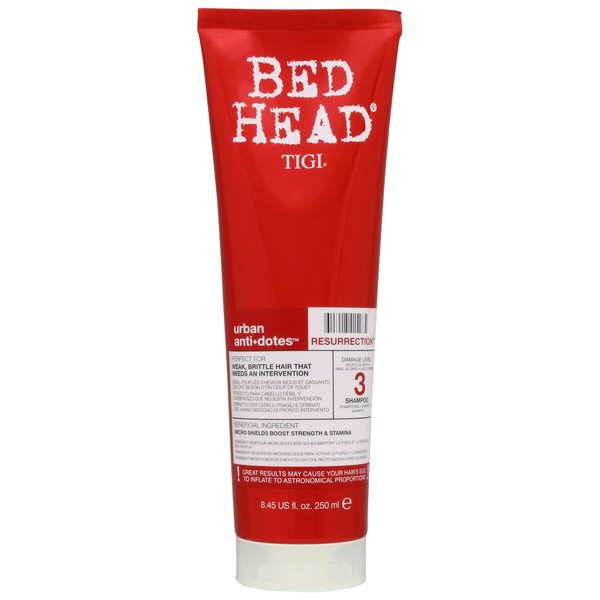 Bed Head Urban Antidotes Resurrection Shampoo Szampon mocno odbudowujący włosy