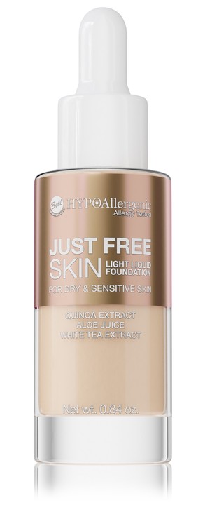 Hypoallergenic Just Free Skin Light Foundation nr 03 Sunny Podkład do twarzy