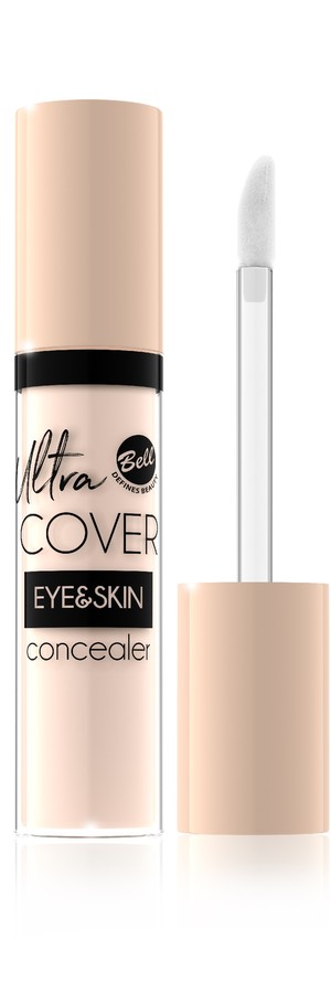 Ultra Cover Eye & Skin 01 Light Sand Korektor intensywnie kryjący w płynie