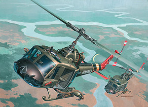 Bell UH-1 `Huey Hog` Skala 1:48