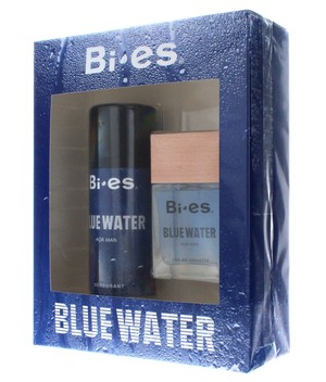 Blue Water for Man Komplet woda tolateowa + dezodorant spray