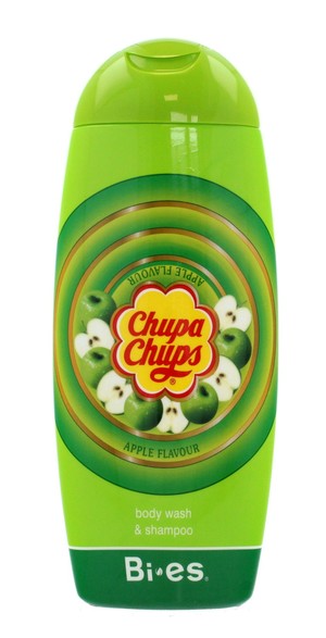 Chupa Chups Apple Flavour Żel pod prysznic i szampon 2w1