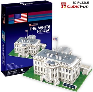 Puzzle Biały Dom 3D 64 elementów