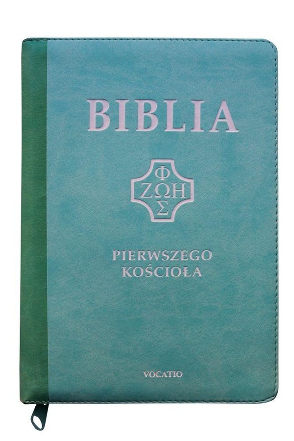 Biblia pierwszego Kościoła miętowa z paginatorami