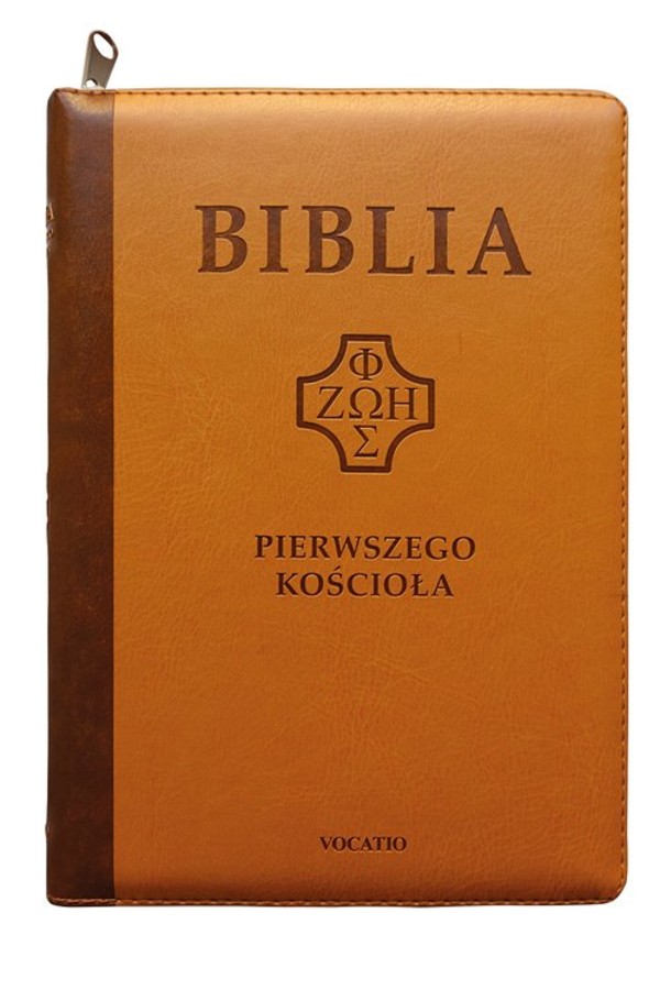 Biblia Pierwszego Kościoła (karmelowa)