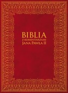 Okładka:Biblia z Komentarzami Jana Pawła II 