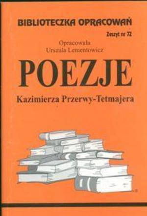 Biblioteczka opracowań 72 Poezje