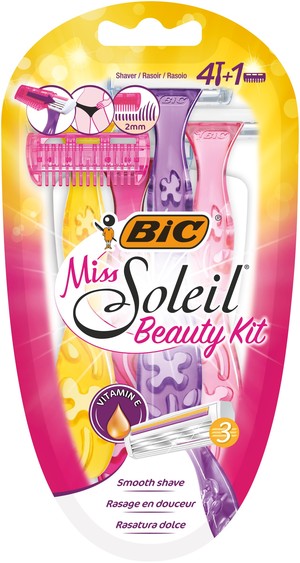 Miss Soleil Beauty Kit Maszynka do golenia z trymerem