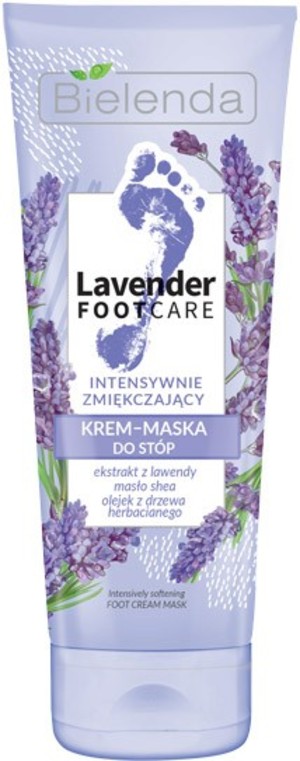 Lavender Krem-maska do stóp zmiekczający