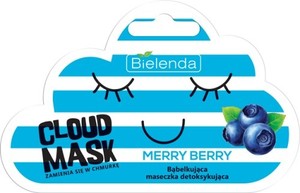 Cloud Mask Bąbelkująca Maseczka detoksykująca Merry Berry