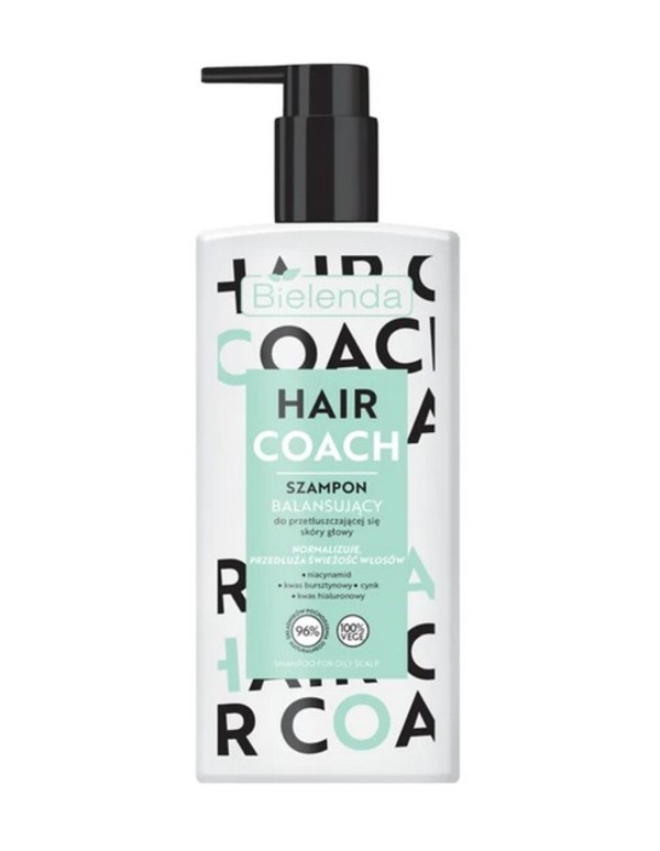 Hair Coach Balansujący szampon do przetłuszczającej się skóry głowy