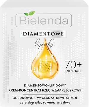 Diamentowe Lipidy 70+ Diamentowo-Lipidowy Krem - koncentrat przeciwzmarszczkowy na dzień i noc