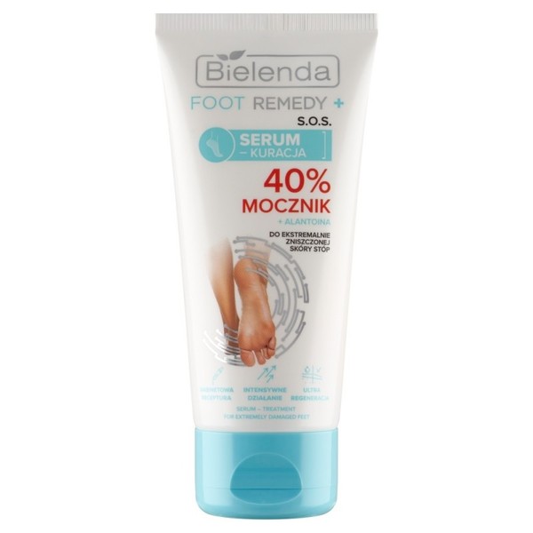 Foot Remedy + S.O.S. Serum-kuracja do ekstremalnie zniszczonej skóry stóp 40% Mocznik