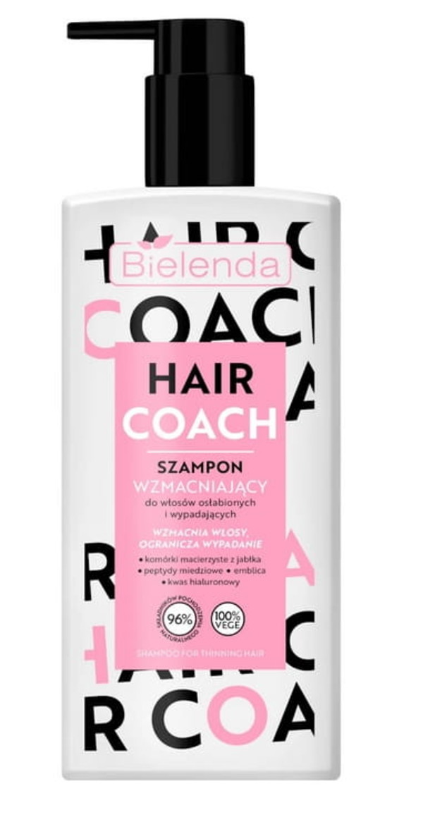 Hair Coach Szampon wzmacniający do włosów osłabionych i wypadających