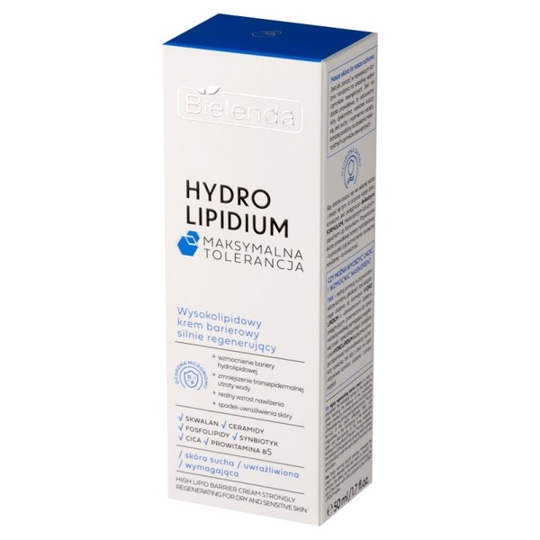 Hydro Lipidum Wysokolipidowy Krem barierowy silnie regenerujący - skóra sucha, uwrażliwiona