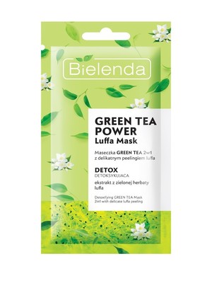 Green Tea Power 2w1 Maseczka na twarz detoksykująca