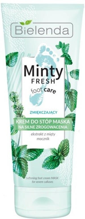 Minty Fresh Foot Care Krem-maska do stóp zmiękczający