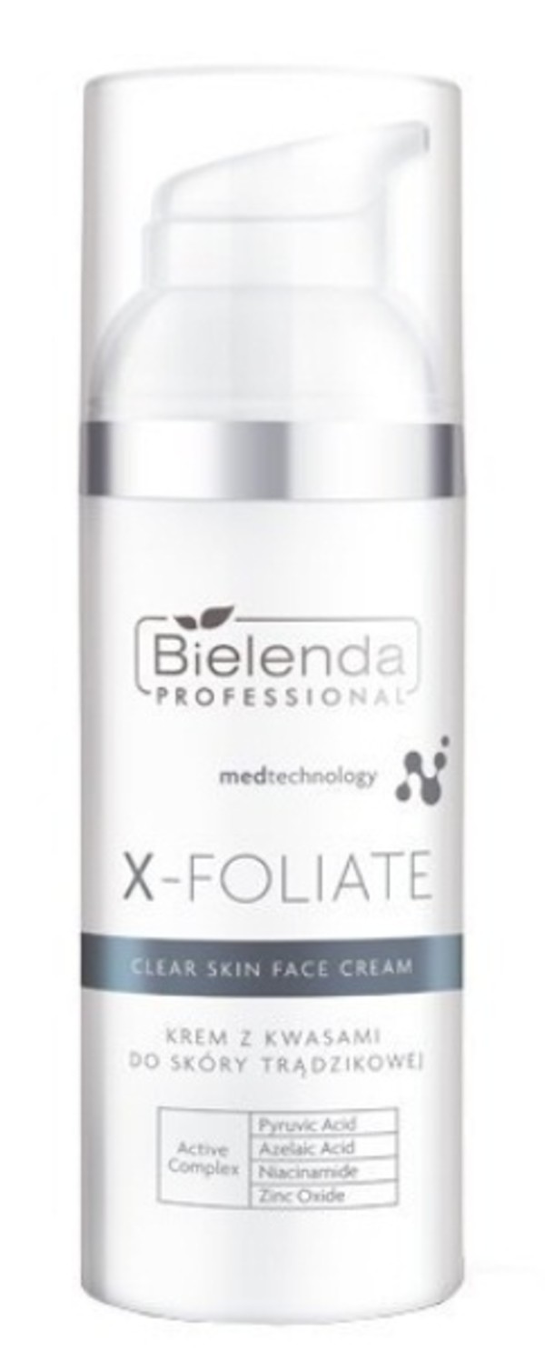 Professional X- Foliate Clear Skin Krem z kwasami do skóry trądzikowej