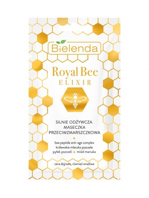 Royal Bee Elixir Silnie odżywcza maseczka przeciwzmarszczkowa