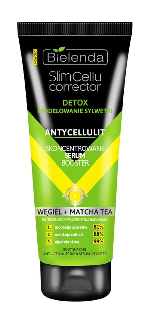 Slim Cellu Corrector Detox Booster Węgiel+Matcha Tea Skoncentrowane Serum