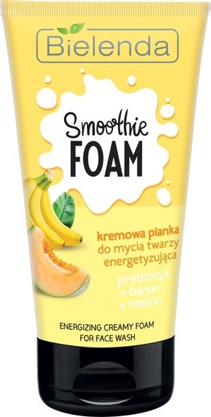 Smoothie Banan i Melon Kremowa Pianka do mycia twarzy energetyzująca