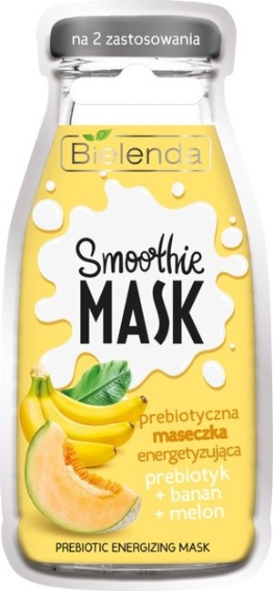 Smoothie Care Banan i Melon Prebiotyczna maseczka na twarz energetyzująca