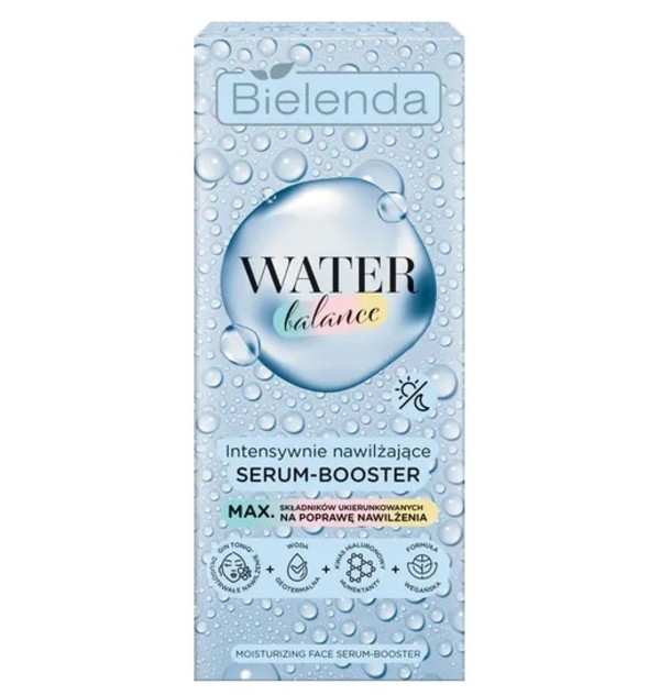 Water Balance Intensywnie nawilżające serum-booster do twarzy na dzień i noc