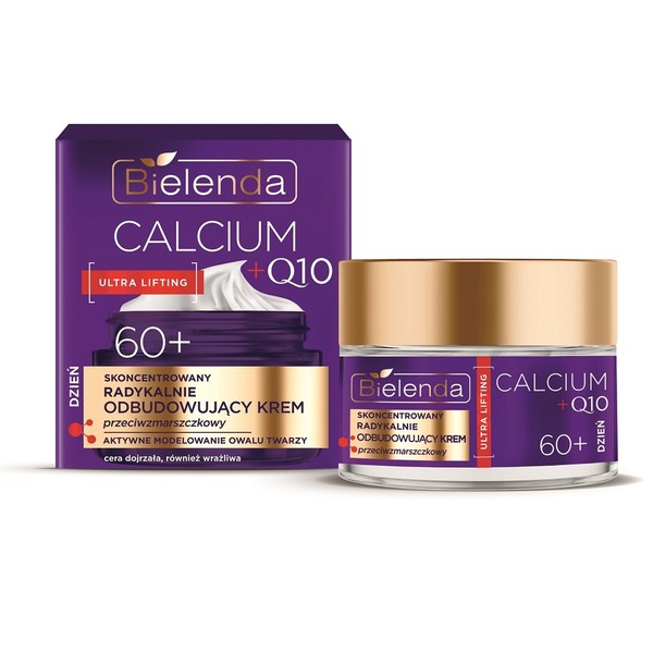 Calcium Q10 60+ Krem przeciwmzarszczkowy na dzień